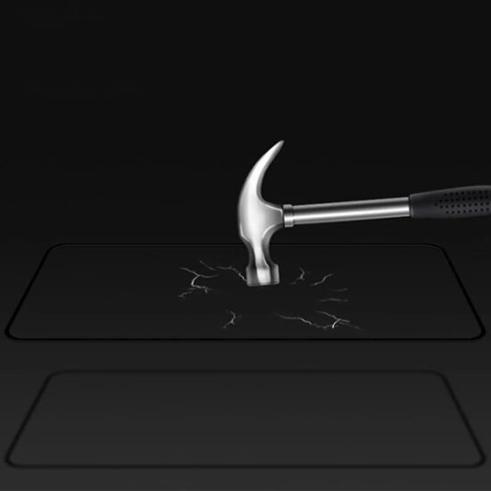 Oppo Reno 4 Full Glue Tempered Cam Ekran Koruyucu Full Kaplama