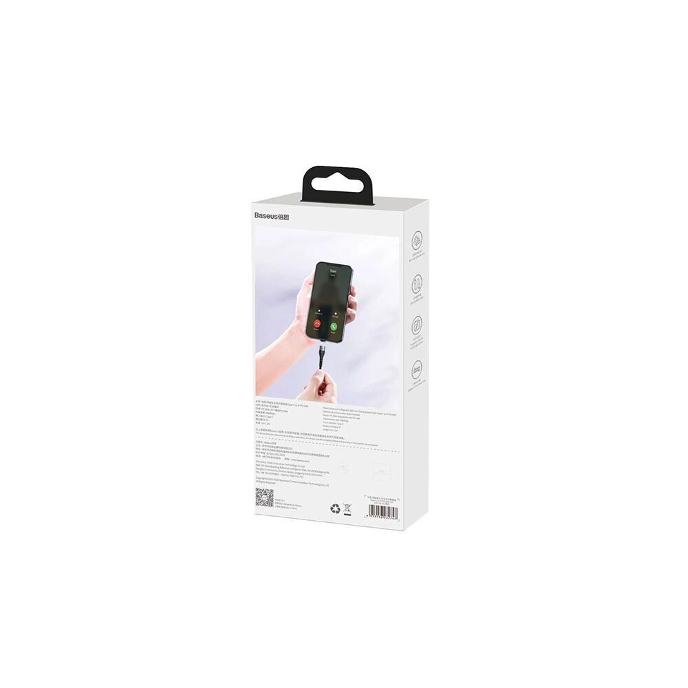Baseus PD 20W İPhone 131211XS USB-C Manyetik Şarj Kablosu 2m