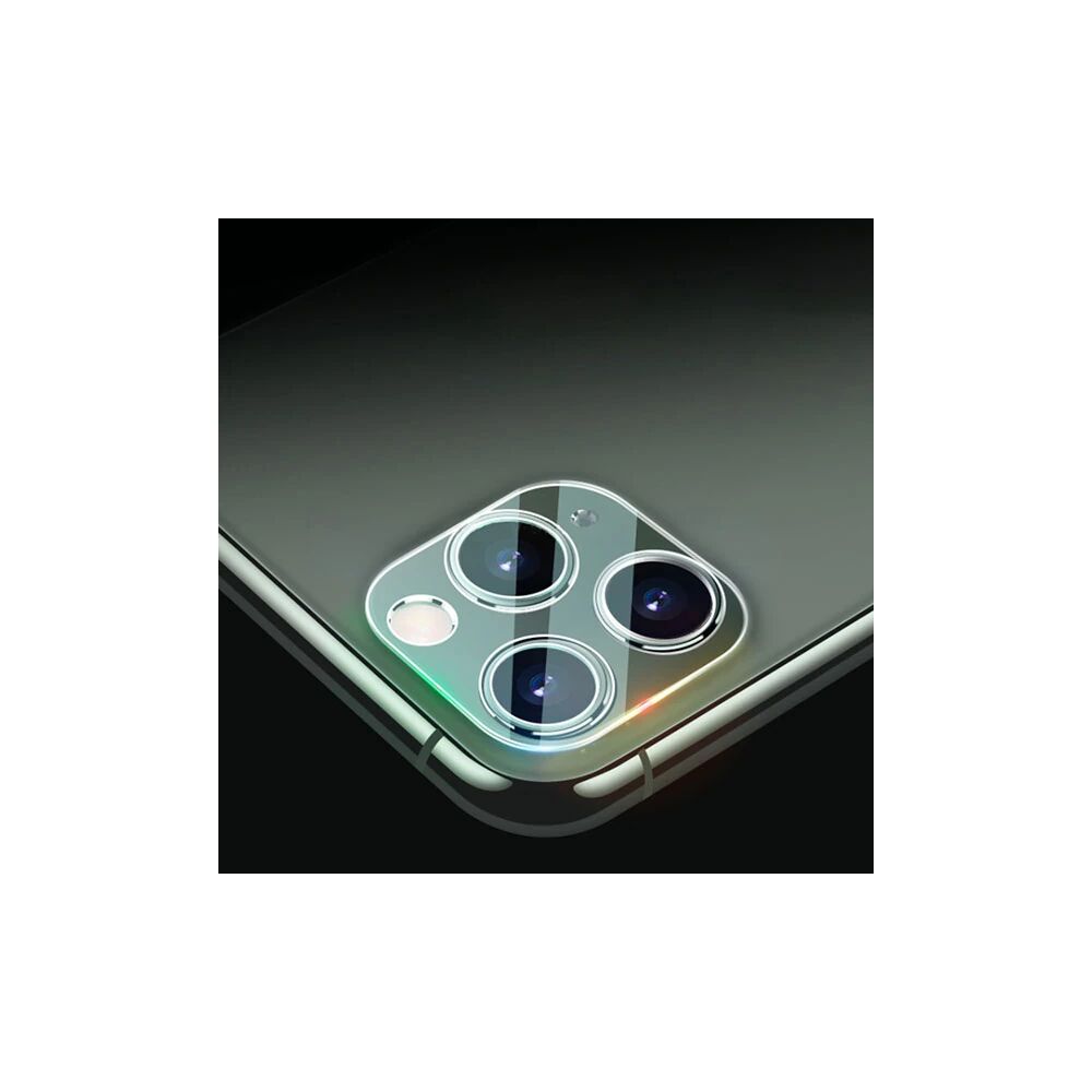 iPhone 12 6.1 Pro Full Tempered Kamera Koruyucu Kırılmaz Cam