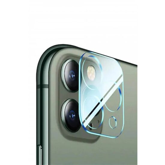 iPhone 12 6.1 Full Tempered Kamera Koruyucu Kırılmaz Cam