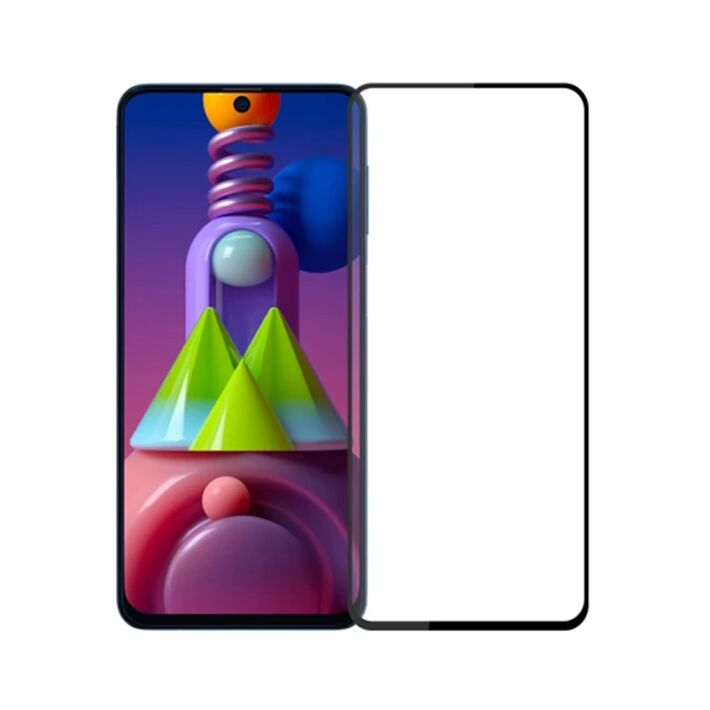 ALLY SM Galaxy M51 Full Glue Tempered Full Cam Ekran Koruyucu