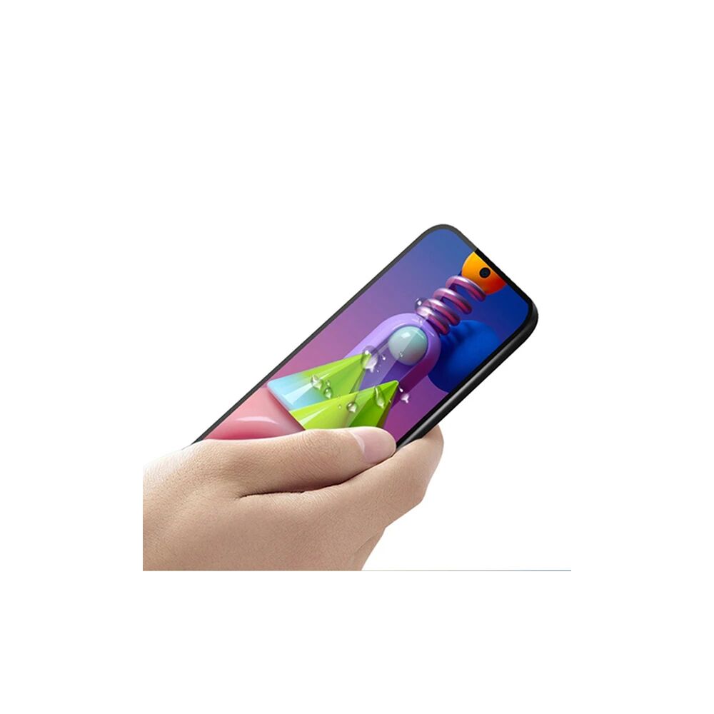 ALLY SM Galaxy M51 Full Glue Tempered Full Cam Ekran Koruyucu