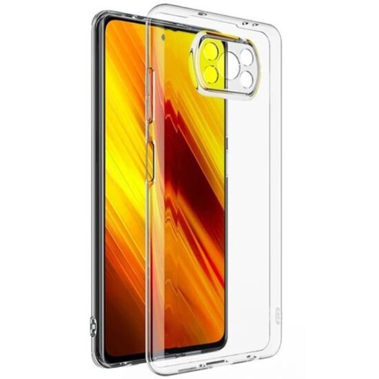 GOR Xiaomi Poco X3 Şeffaf Kamera Korumalı Ultra Slim Tpu Kılıf