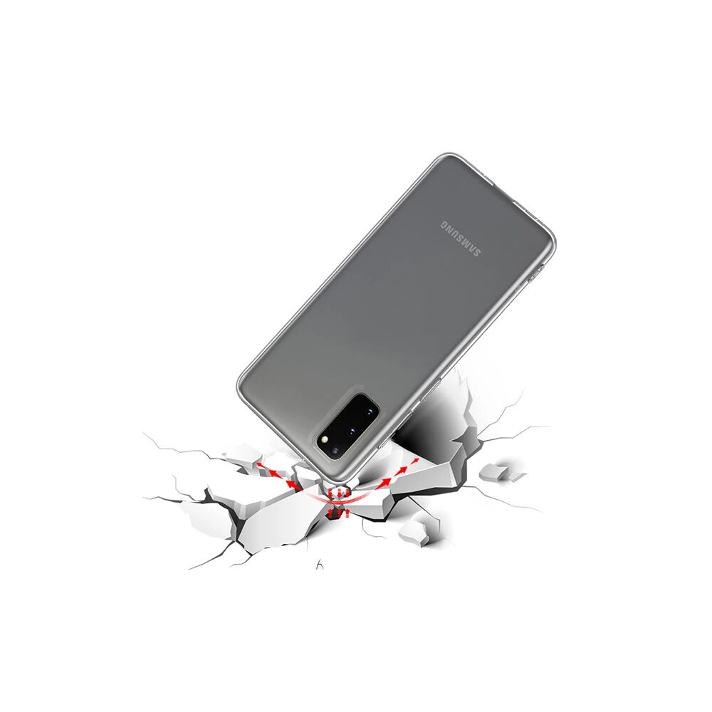 SM Galaxy S20/ S2 Lite 2.0mm Şeffaf Silikon kılıf Shockproof kılıf -> 