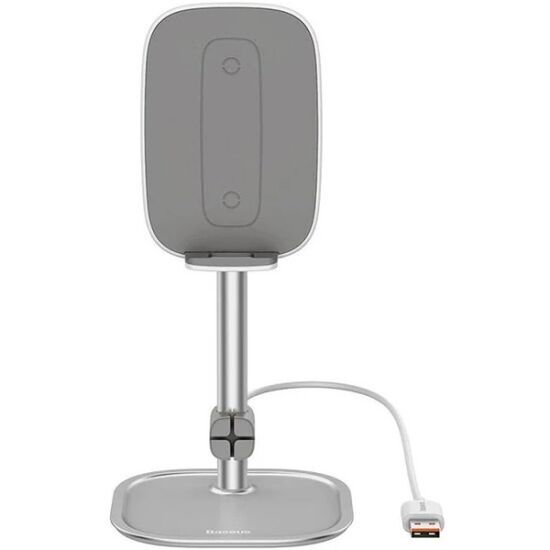 Baseus Literary 15W Kablosuz Şarj Masaüstü Telefon Tutucu Stand Wirele