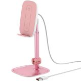 Baseus Literary 15W Kablosuz Şarj Masaüstü Telefon Tutucu Stand Wirele