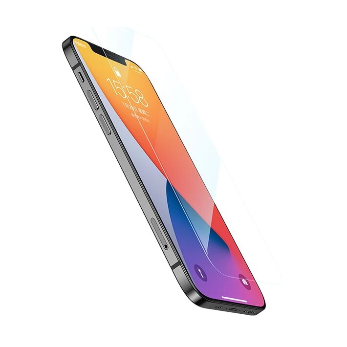 ALLY iPhone 12 Pro Max 6.7-inch Tempered Cam Ekran Koruyucu