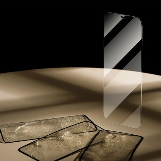 ALLY iPhone 12 Pro Max 6.7-inch Tempered Cam Ekran Koruyucu