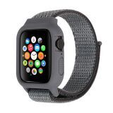Ally Apple Watch 6-SE-5-4 44mm / 3-2-1 42mm Kayış Kordon Kılıf Silikon
