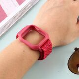 Ally Apple Watch 6-SE-5-4 44mm / 3-2-1 42mm Kayış Kordon Kılıf Silikon