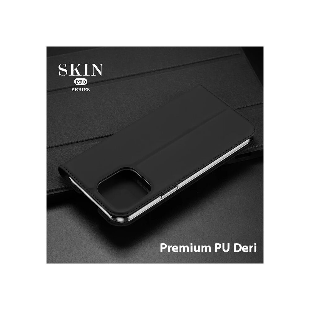 Dux Ducis iPhone 14 Pro 6.1 Kılıf Skin Pro Series Flip Cover Kapaklı K