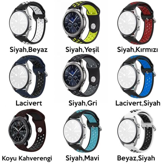 20MM Kordon Kayış Gear S2R600 Watch S4 42mmHuawei Watch Gt20MM Kordon 