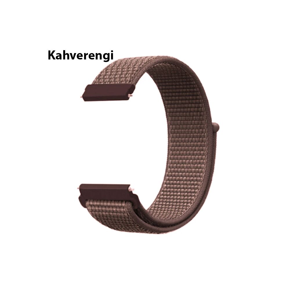 22MM Gear S3 Watch 4 -Gt2 GT2E 46MM Kayış Kordon Lylon Loop