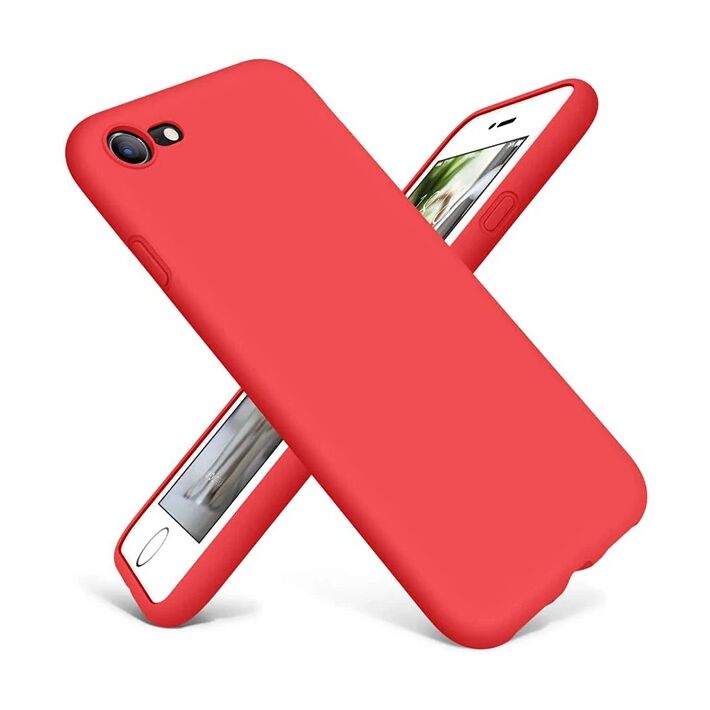 ALLY İPhone SE2 İPhone 8-7 Lansman Kılıf İçi Kadife Soft Silikon Kılıf