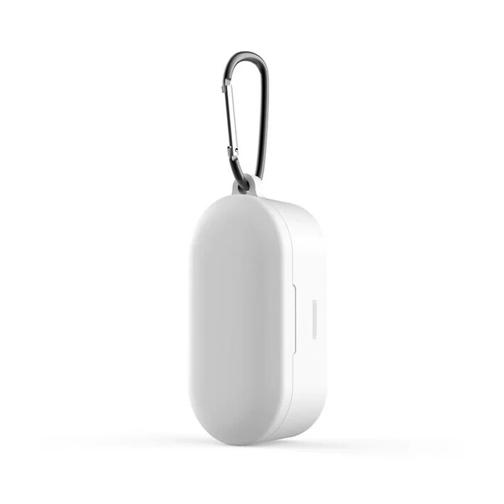 QCY T1S/T2C Bluetooth Kulaklık İçin Silikon Koruma Kılıf+ Anahtarlık