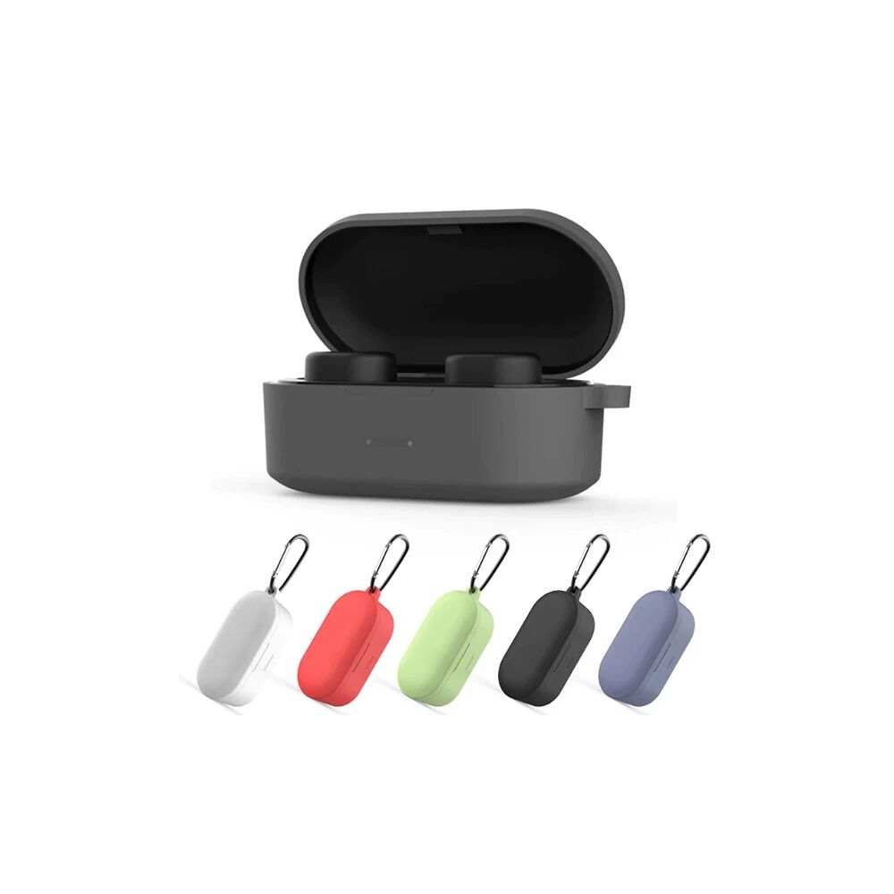 QCY T1S/T2C Bluetooth Kulaklık İçin Silikon Koruma Kılıf+ Anahtarlık