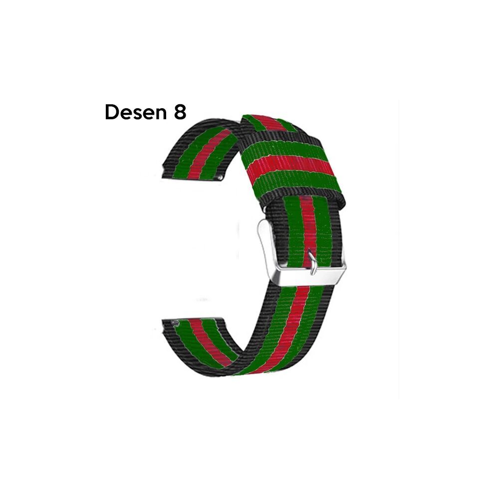 22MM Gear S3 Watch 4 -GT2 GT2E 46MM Kayış Kordon Nylon Watch 3 45MM