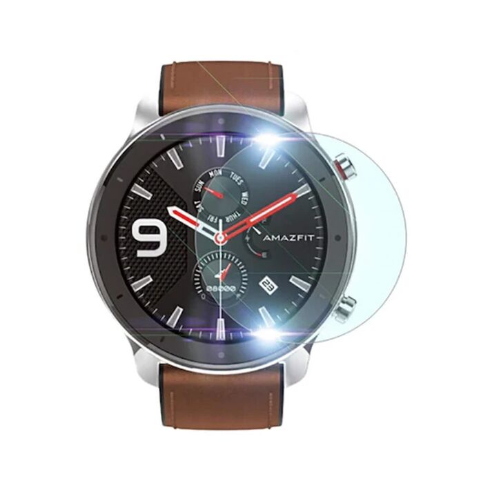 Amazfit GTR 47mm Tempered Cam Ekran Koruyucu