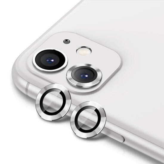 ALLY İPhone 11 6.1 3D Metal Çerçeveli Kamera Lens Koruyucu