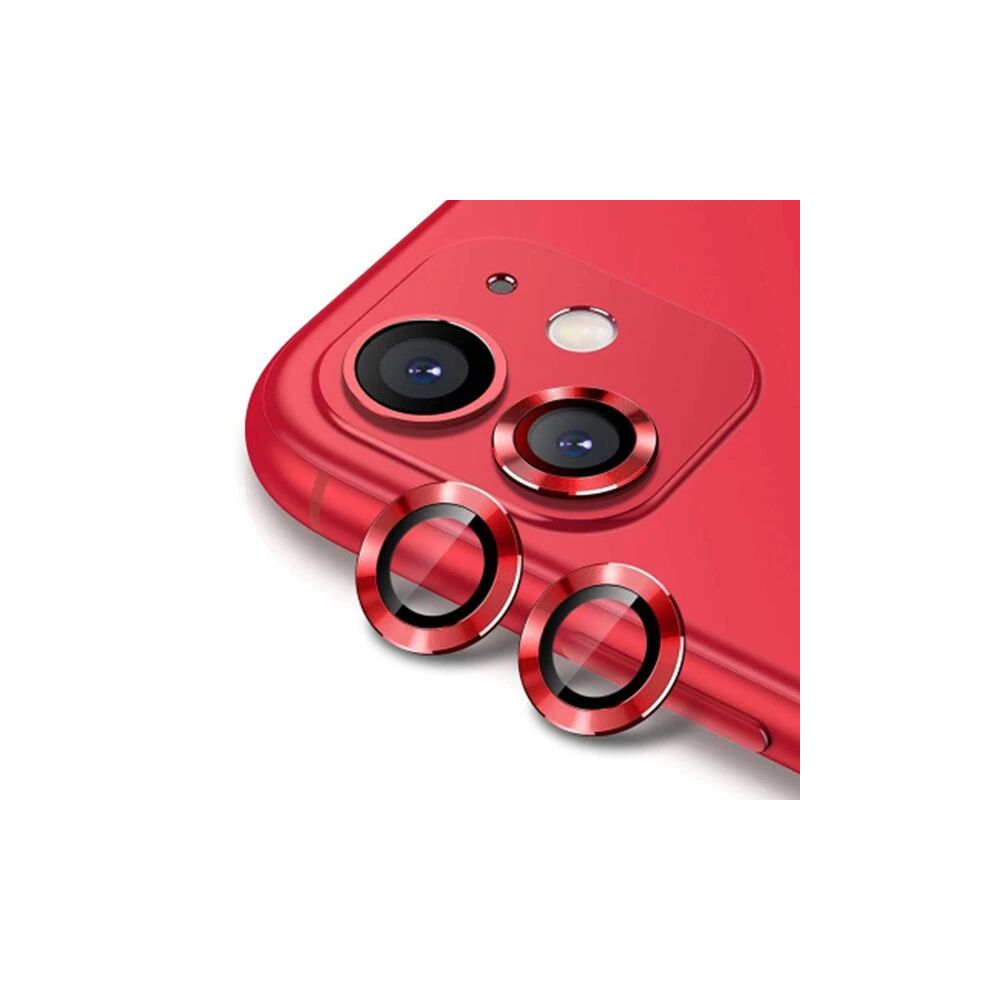 ALLY İPhone 11 6.1 3D Metal Çerçeveli Kamera Lens Koruyucu