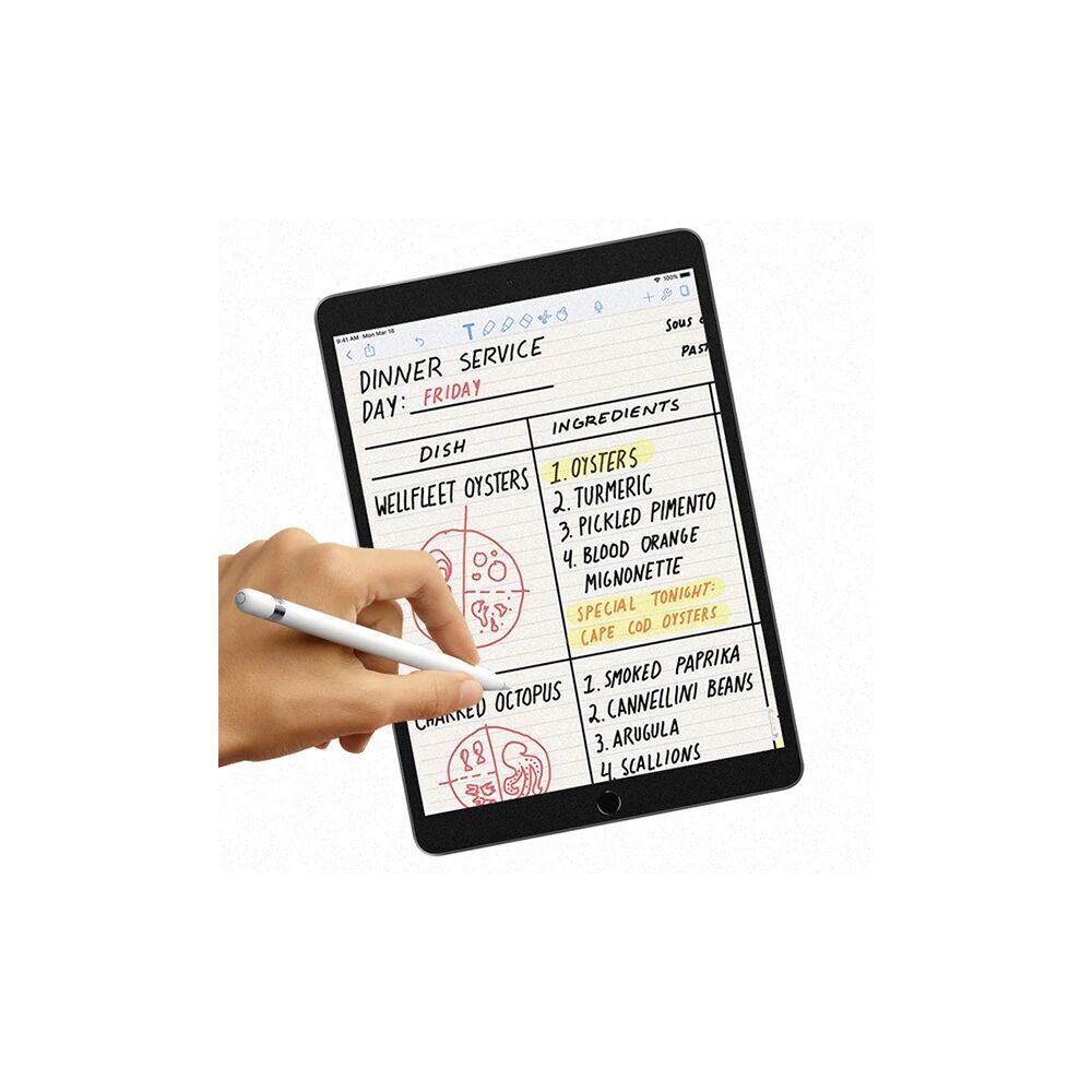 ALLY İPad Pro/Air 310.5 İnch Paper Like Film Darbe Emici Pet Ekran Kor