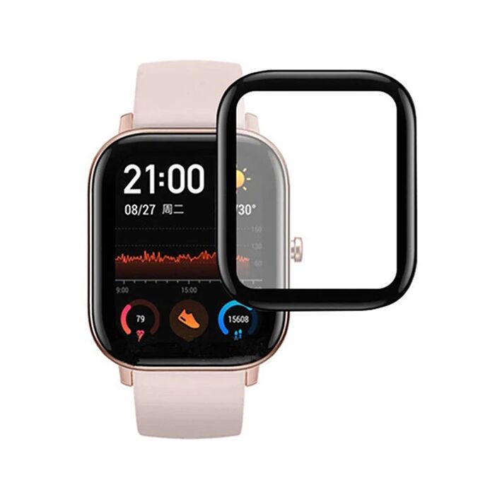 Huami Amazfit GTS 3D Kavisli PMMA Cam Ekran Koruyucu