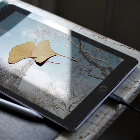 ALLY İPad Pro/Air 310.5 İnch Paper Like Film Darbe Emici Pet Ekran Kor