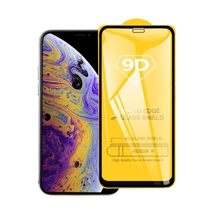 ALLY İPhone 11 Pro Max /XS Max 6.5 9D Full Glue Tempered Cam Ekran Kor