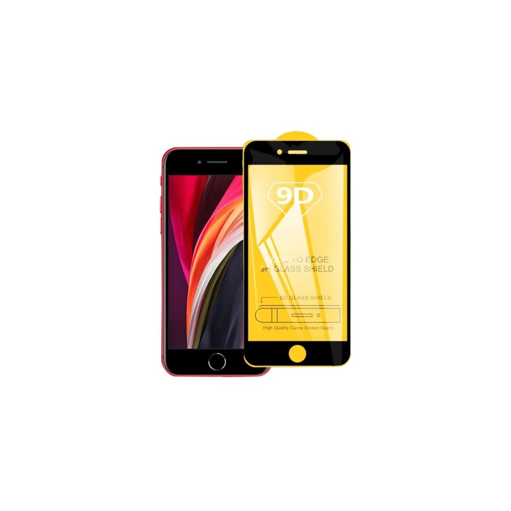 iPhone SE3-SE2 İPhone 8-7 9D Full Glue Tempered Cam Ekran Koruyucu