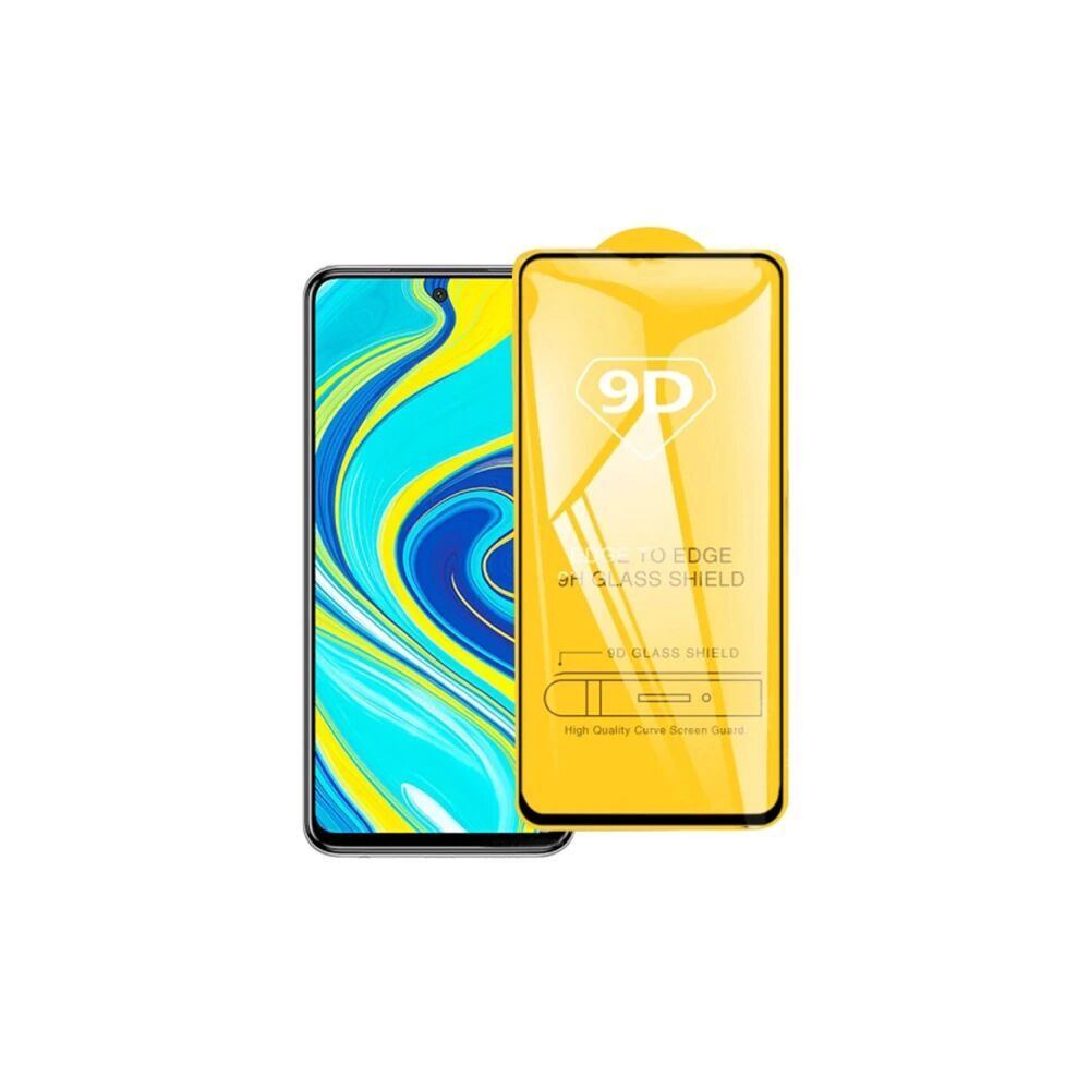 Xiaomi Redmi Note 9 Pro 9D Full Glue Tempered Cam Ekran Koruyucu