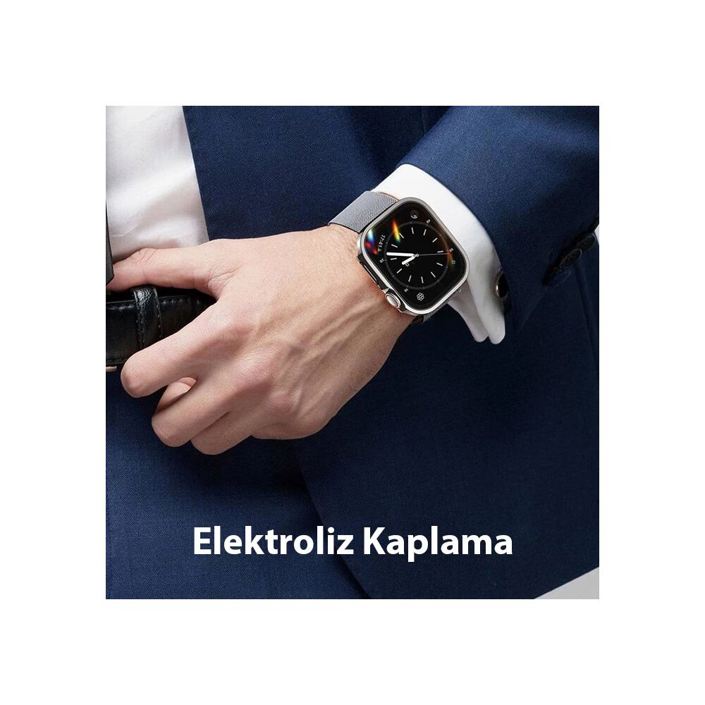 Dux Ducis Hamo Series Apple Watch Ultra 49mm için Hard PC Full Koruma 