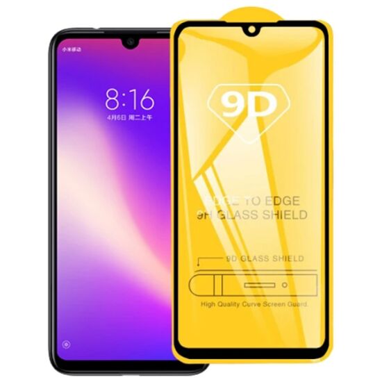 Xiaomi Redmi Note 7 9D Full Glue Tempered Cam Ekran Koruyucu