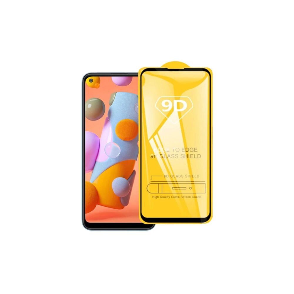 SM Galaxy A11 9D Full Glue Tempered Cam Ekran Koruyucu
