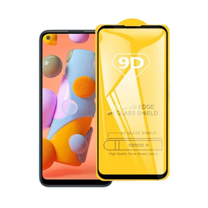 SM Galaxy A11 9D Full Glue Tempered Cam Ekran Koruyucu