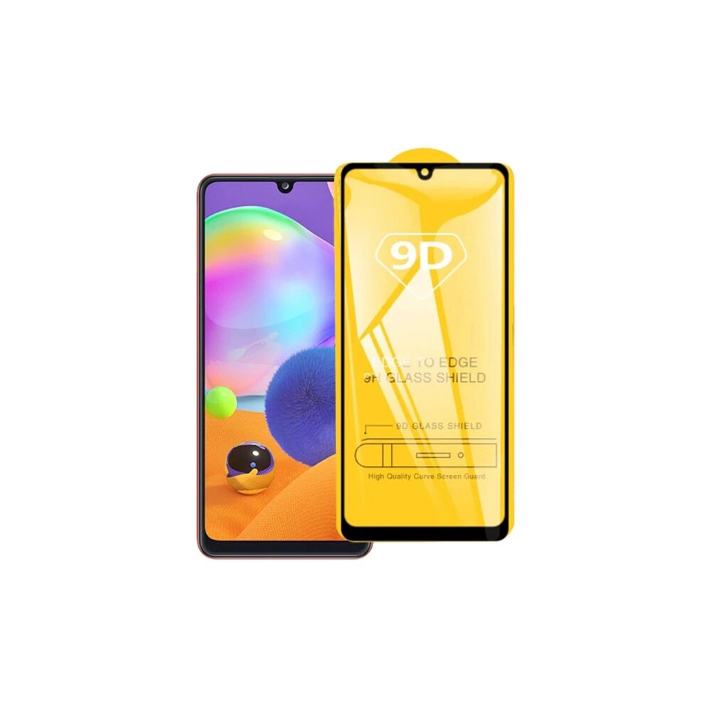 ALLY SM Galaxy A31 9D Full Glue Tempered Cam Ekran Koruyucu