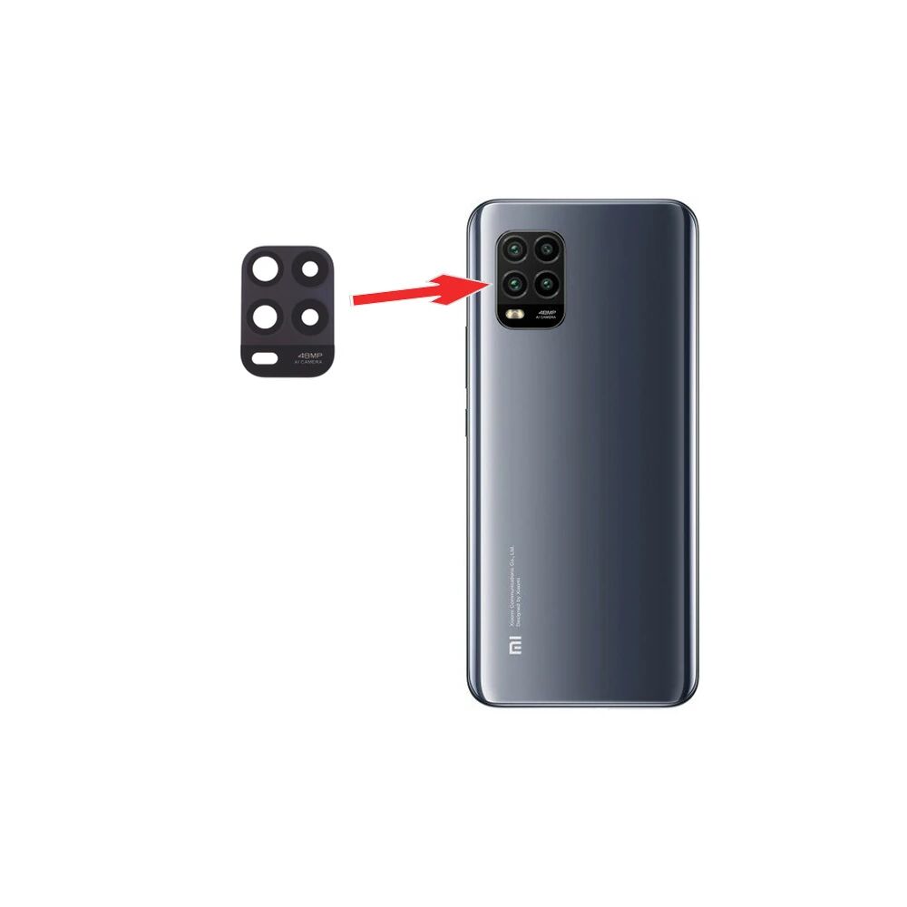 Xiaomi Mi 10 Lite Arka Kamera Camı Lens