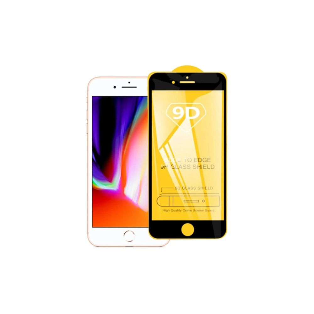 ALLY iPhone 8 Plus -7 Plus 9D Full Glue Tempered Cam Ekran Koruyucu