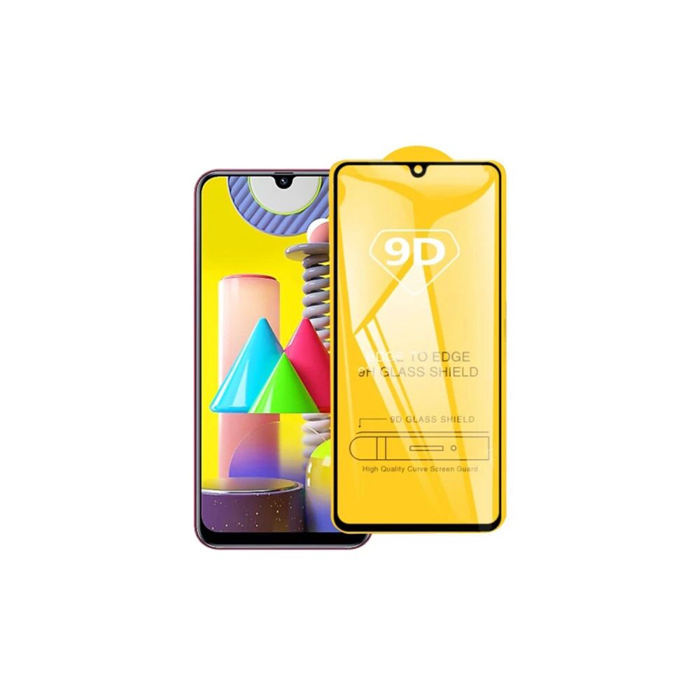ALLY Galaxy M31 9D Full Glue Tempered Cam Ekran Koruyucu