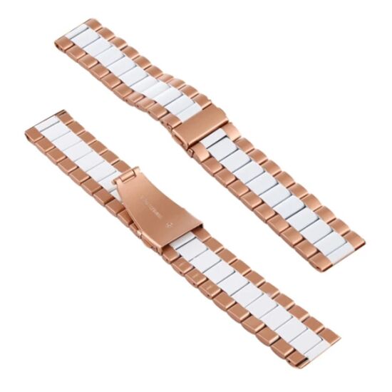 22MM Gear S3 Watch 4 -GT2 GT2E 46MM KayışKordon Seramik Paslanmaz Çeli