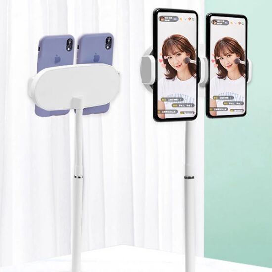 ALLY Masa Üstü 2 Telefon Tutucu Stand YoutuberCanlı Yayın Selfie TikTo