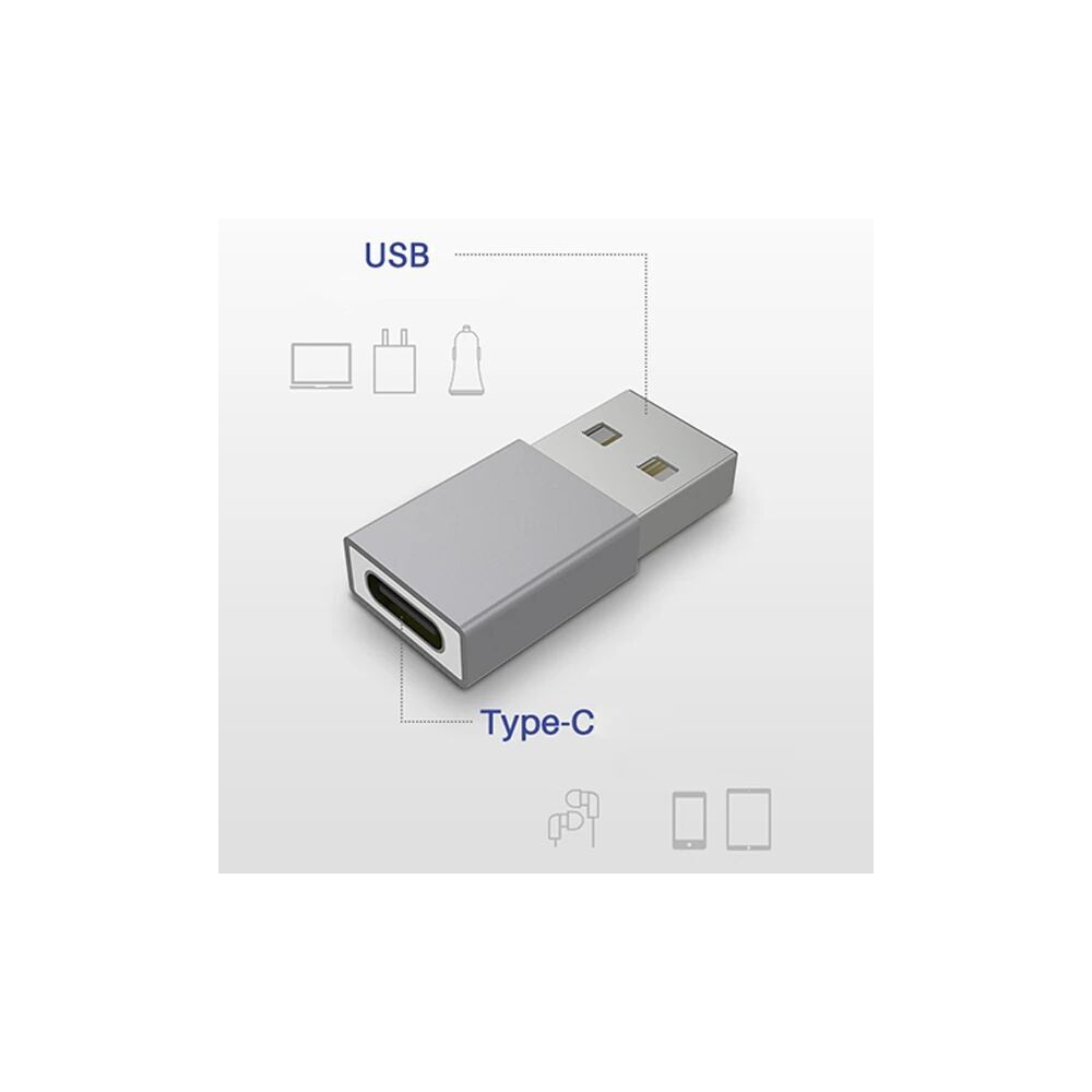 ALLY MH-301 USB to Type-C Dişi Çevirici Dönüştürücü Adaptör
