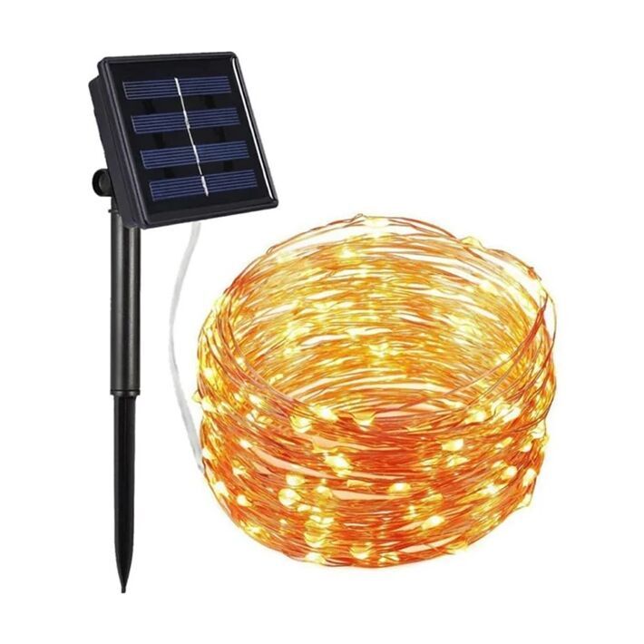 ALLY Solar Güneş Enerjili Dış Bahçe Aydınlatma Su Geçirmez Led 10M
