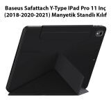 Baseus Safattach Y-Type IPad Pro 11 Inç (2018-2020-2021) Manyetik Stan