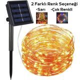 ALLY Solar Güneş Enerjili Dış Bahçe Aydınlatma Su Geçirmez Led 10M