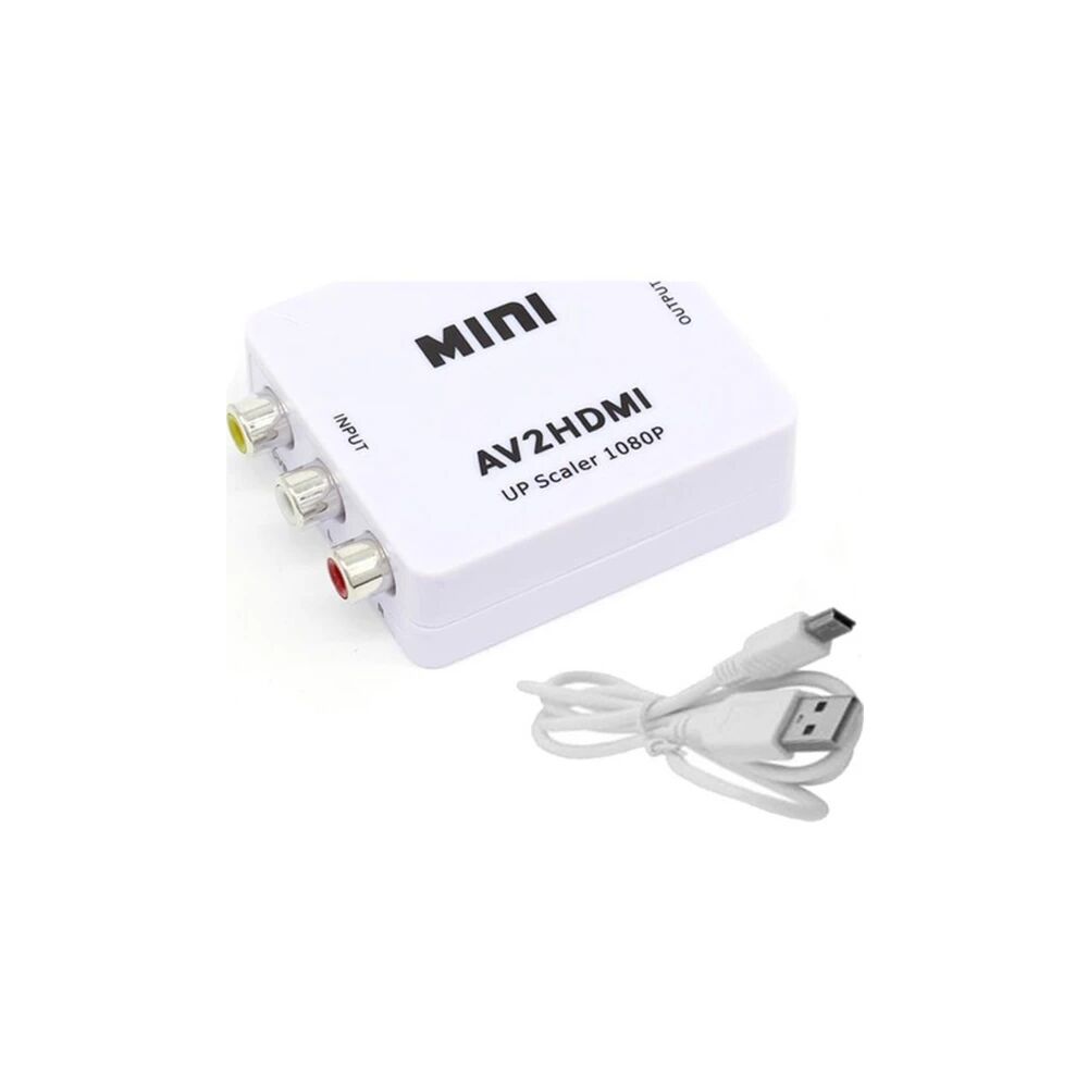 ALLY Av To HDMI Mini Switch Rca Composit Audio Video HDMI Görüntü Çevi