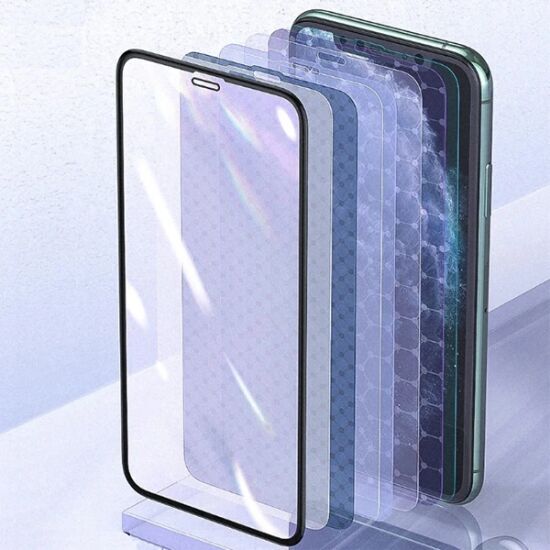 Baseus 0.25MM İPhone 11 Pro- XS-X 3D Curved Full Kaplama Kırılmaz Cam 