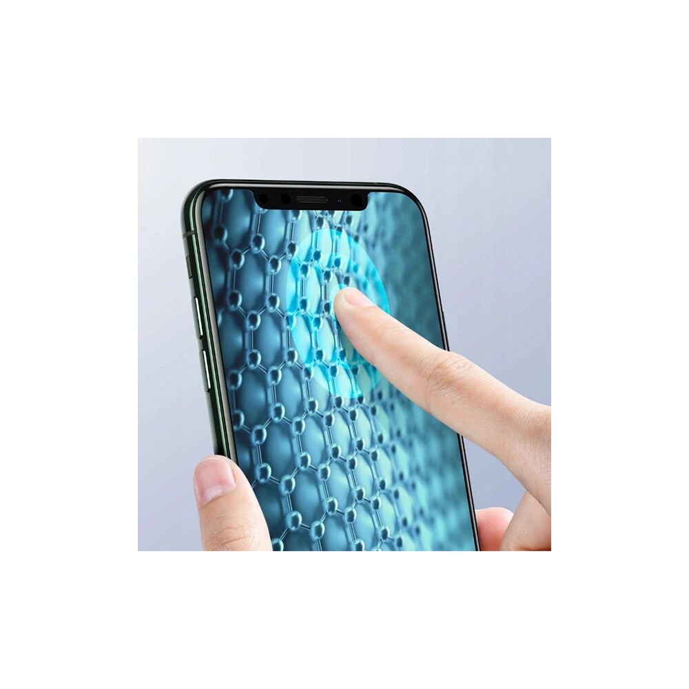 Baseus 0.25MM İPhone 11 Pro- XS-X 3D Curved Full Kaplama Kırılmaz Cam 