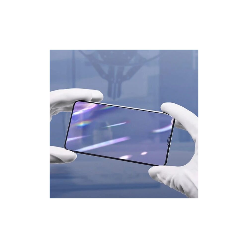 Baseus 0.25mm İPhone 11 3D Curved Full Anti Blue Ekran Koruyucu XR