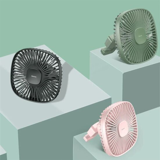 BASEUS Natural Wind Mıknatıslı Araç Arka Koltuk Vantilatör Fan Soğutuc