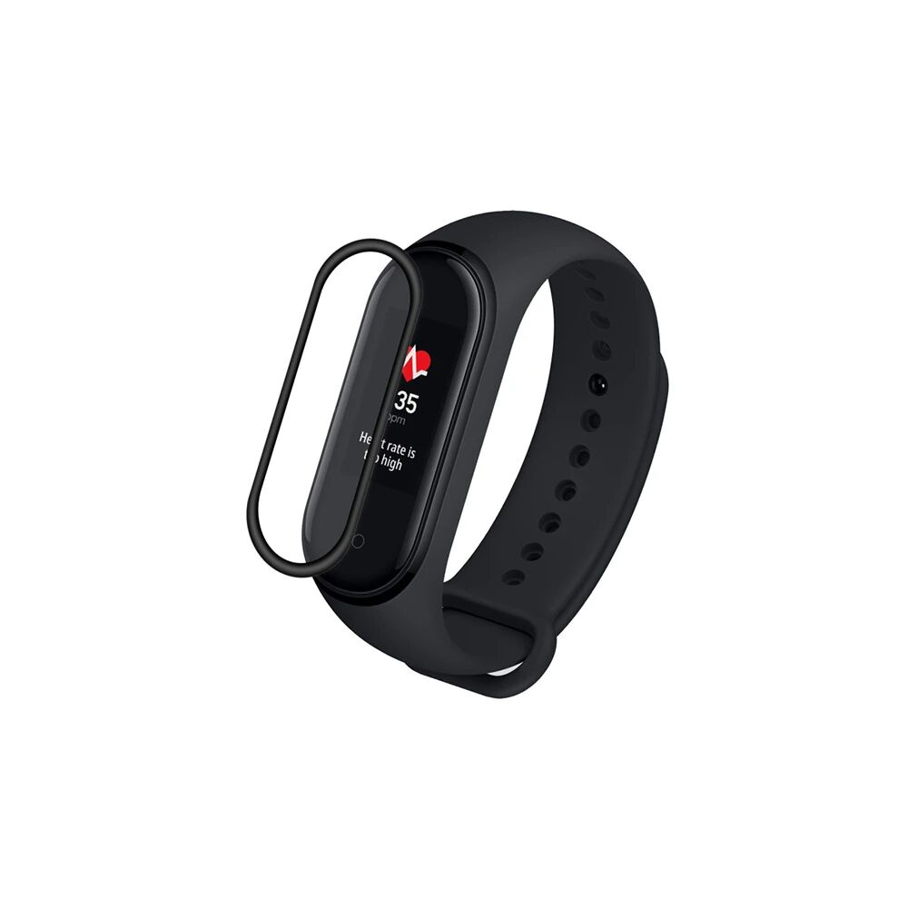 Xiaomi Mi Band 6-Mi Band 5 3D Kavisli Full Kaplama Koruyucu